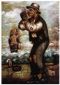 Man on Dock LIghting Pipe - William Aiken Walker oil painting