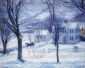 Teacher Going Home - Robert Vonnoh Oil Painting