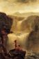 Hiawatha and Minnehaha on Their Honeymoon - Jerome Thompson Oil Painting