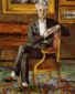 Portrait of Victor Chocquet, Seated - Paul Cezanne Oil Painting