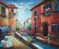 Venitian Cafe - Oil Painting Reproduction On Canvas