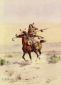 Nobleman of the Plains - Charles Marion Russell Oil Painting