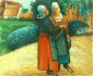 Two Breton Women on the Road - Oil Painting Reproduction On Canvas