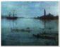 Nocturne in Blue and Silver: The Lagoon, Venice - Oil Painting Reproduction On Canvas