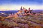 Men of the Open Range - Charles Marion Russell Oil Painting