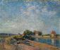 Saint-Mammes, Loing Canal - Oil Painting Reproduction On Canvas