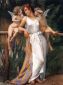 Nymph and Cherubs - Guillaume Seignac Oil Painting