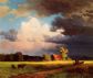 Bavarian Landscape - Albert Bierstadt Oil Painting