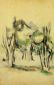 Trees - Paul Cezanne Oil Painting