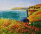 Falaise a Varengeville - Oil Painting Reproduction On Canvas