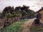 Village Scene - Theodore Clement Steele Oil Painting