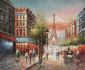 Paris After the Rain - Oil Painting Reproduction On Canvas