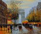 View of the the Louvre at Day - Oil Painting Reproduction On Canvas