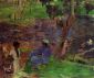 Riverside II - Paul Gauguin Oil Painting
