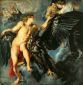 Rape of Ganymede - Peter Paul Rubens oil painting