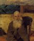 Old Man at Celeyran - Henri De Toulouse-Lautrec Oil Painting