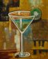 Martini with Kiwi - Oil Painting Reproduction On Canvas