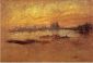Red and Gold: Salute, Sunset - James Abbott McNeill Whistler Oil Painting