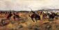 Breaking Camp - Charles Marion Russell Oil Painting