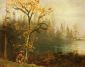 Indian Scout - Albert Bierstadt Oil Painting