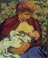 Giovane Madre - Giovanni Giacometti Oil Painting