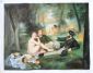 The picnic - Oil Painting Reproduction On Canvas