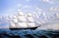 Clipper Ship 'Northern Light' of Boston - William Bradford Oil Painting