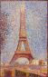 The Eiffel Tower - Georges Seurat Oil Painting