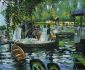 La Grenouillere (The Frog Pond) - Oil Painting Reproduction On Canvas