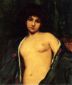 Portrait of Evelyn Nesbitt - James Carroll Beckwith Oil Painting