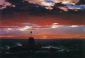 Beacon, off Mount Desert Island - Frederic Edwin Church Oil Painting