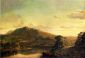 Figures in a New England Landscape - Frederic Edwin Church Oil Painting