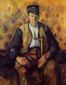 Seated Peasant - Paul Cezanne Oil Painting