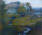 Lingering Rain, Moon and Eventide - Robert Vonnoh Oil Painting