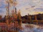 L'Etang de Chevreuil - Alfred Sisley Oil Painting