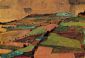 Field Landscape - Egon Schiele Oil Painting