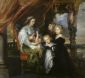 Deborah Kip, Wife of Sir Balthasar Gerbier, and Her Children - Oil Painting Reproduction On Canvas
