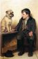 A Confab - Canvas John George Brown Oil Painting