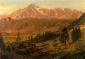 Pikes Peak - Albert Bierstadt Oil Painting