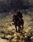 Cuirassier - Henri De Toulouse-Lautrec Oil Painting