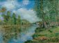 Banks of the Loing III - Oil Painting Reproduction On Canvas
