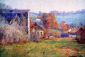 The Old Mills - Theodore Clement Steele Oil Painting