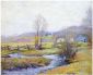 Early Spring, Pleasant Valley, Connecticut - Robert Vonnoh Oil Painting