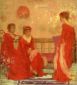Harmony in Flesh Colour and Red - Oil Painting Reproduction On Canvas