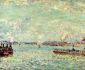 The Seine at Point du Jour - Oil Painting Reproduction On Canvas