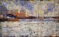Snow Effect: Winter in the Suburbs - Georges Seurat Oil Painting