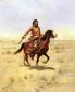 Indian Rider - Charles Marion Russell Oil Painting