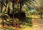 Tropical Landscape - Albert Bierstadt Oil Painting