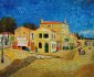 Vincent's House in Arles (The Yellow House) - Vincent Van Gogh Oil Painting