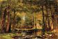 A Catskill Brook II - Thomas Worthington Whittredge Oil Painting